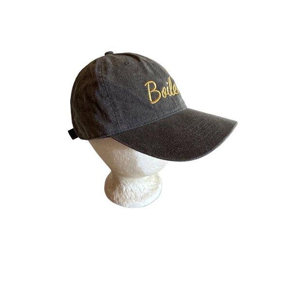 Comfort Colors Boilers Embroidered Adjustable Baseball Cap - Gray - 100% Cotton - Picture 4 of 6